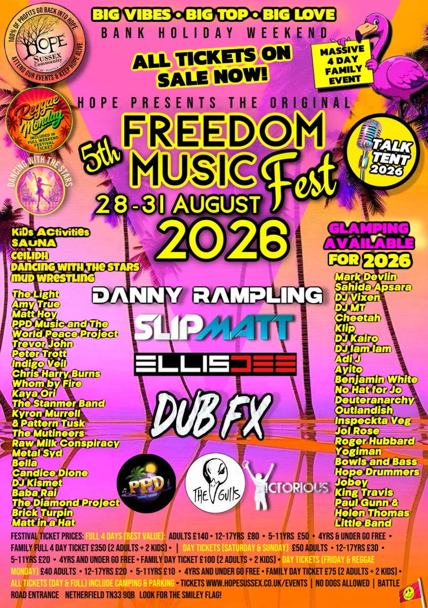 Hope Freedom Music Festival 2026 Hope Freedom Music Festival 2026